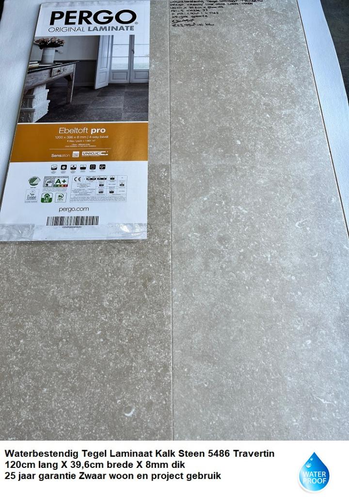Grote Tegel Laminaat vloeren Zwart Grijs 20 X Decor Big Slab, 75 m² of meer, Ophalen of Verzenden, Tegel Laminaat, Laminaat