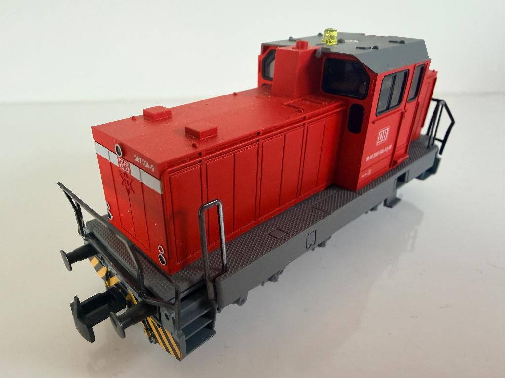Marklin DB Henschel DHG-700 NIEUW digitaalwerkend ZWAAILICHT, Ophalen, Wisselstroom, Locomotief, Nieuw