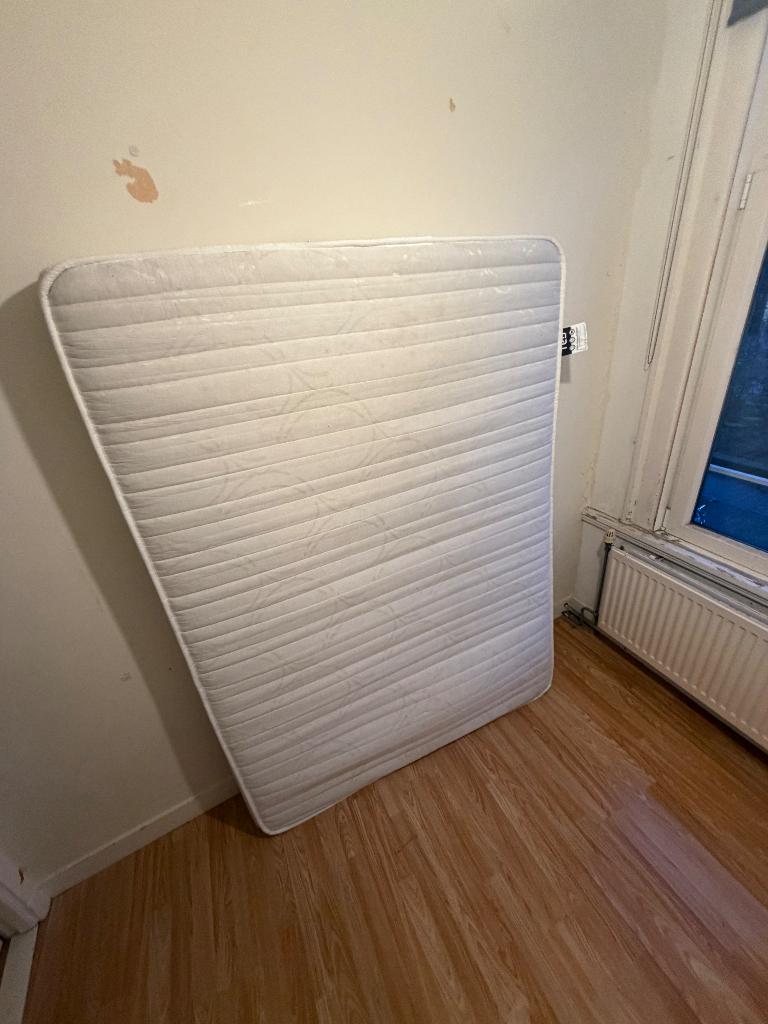 Matras 190 X 140, Ophalen, Gebruikt, Tweepersoons, Matras