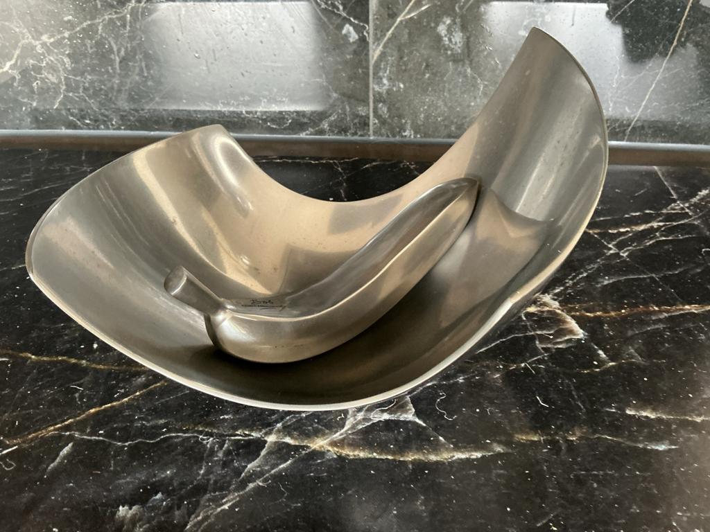 Schaal + banaan aluminium BOB, Ophalen, Zo goed als nieuw