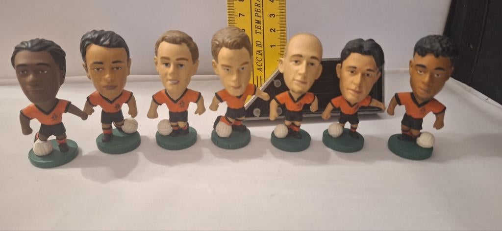Nederlands elftal voetbal poppetjes Set/7 (19.5), Ophalen of Verzenden