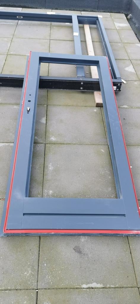 Nieuw hardhouten kozijn - verkeerd ingemeten, Doe-het-zelf en Verbouw, Deuren en Horren, Ophalen of Verzenden