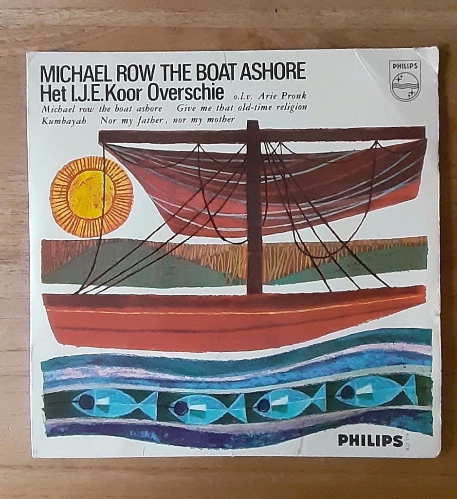 Michael row the boot ashore vinyl, Ophalen of Verzenden, Zo goed als nieuw, Overige formaten