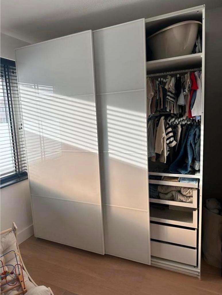 IKEA Pax schuifdeuren 200x236 cm - Nieuwstaat!, Ophalen, 200 cm of meer, 150 tot 200 cm, Zo goed als nieuw