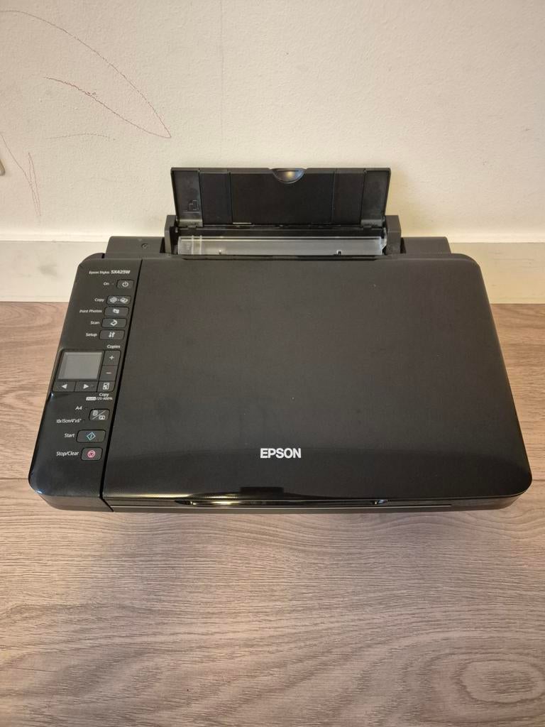 Epson Stylus SX425W Printer – Zonder Inkt, Computers en Software, Printers, Gebruikt, All-in-one, Scannen, Draadloos, Ophalen of Verzenden