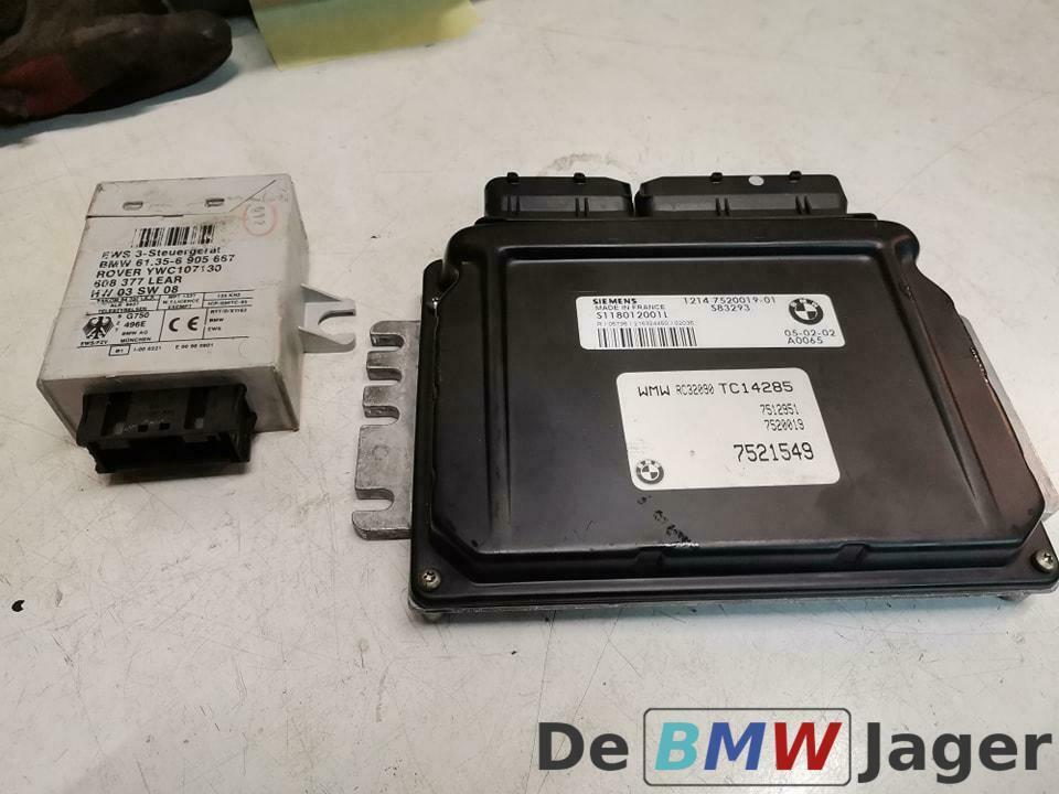 DME module met EWS zonder sleutel Mini R50 W10 7521549, Gebruikt, Mini, Ophalen of Verzenden, Mini
