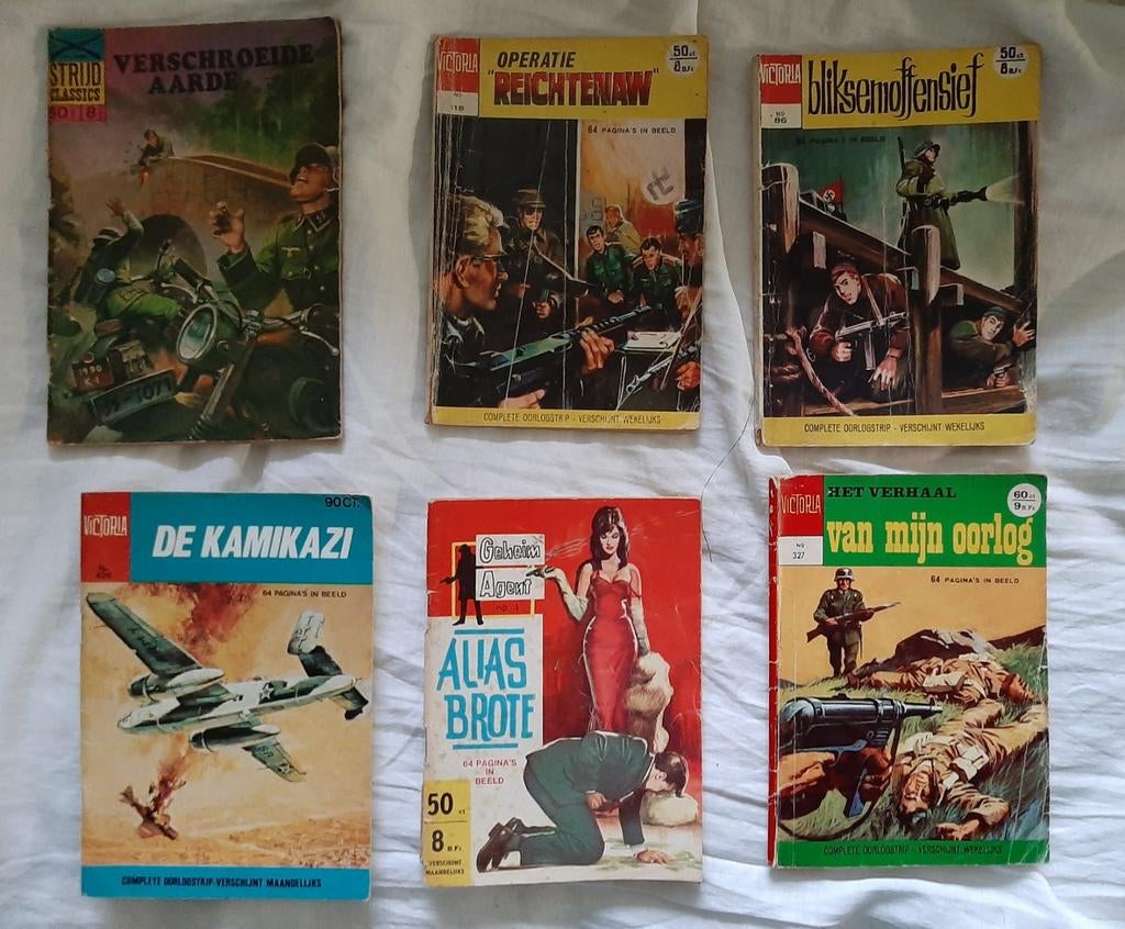 Stripboeken: Strijd Classic & Victorie., Boeken, Stripboeken, Meerdere stripboeken, Ophalen of Verzenden, Gelezen