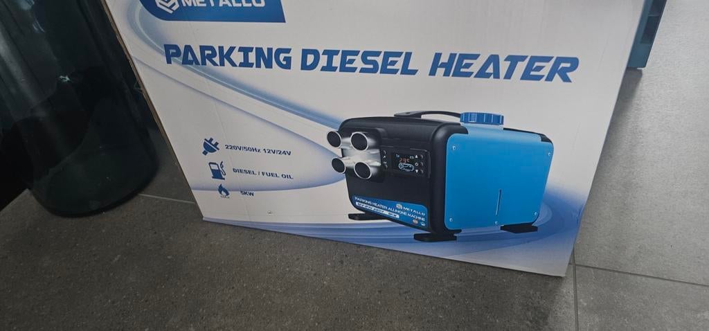 Diesel Heater / Standkachel - Zuinig - 5kW - 1x Gebruikt, Ophalen of Verzenden, Gebruikt