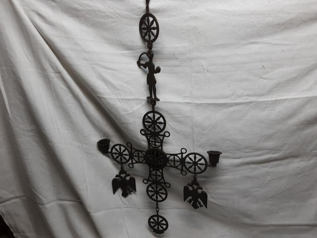 Byzantijns kruis, Antiek en Kunst, Antiek | Religie, Ophalen of Verzenden