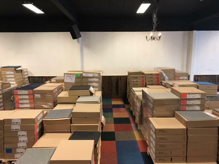 Projectkwaliteit tapijttegels Desso tapijttegel, Huis en Inrichting, Stoffering | Vloerbedekking, Ophalen, Nieuw, 75 m² of meer