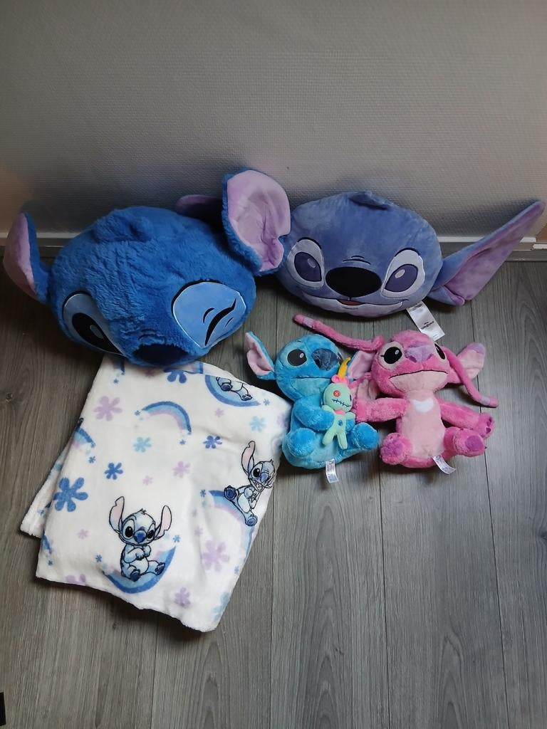 Stitch Deken, Kussen & Knuffels - Zo goed als nieuw!, Ophalen of Verzenden, Zo goed als nieuw, Overige typen