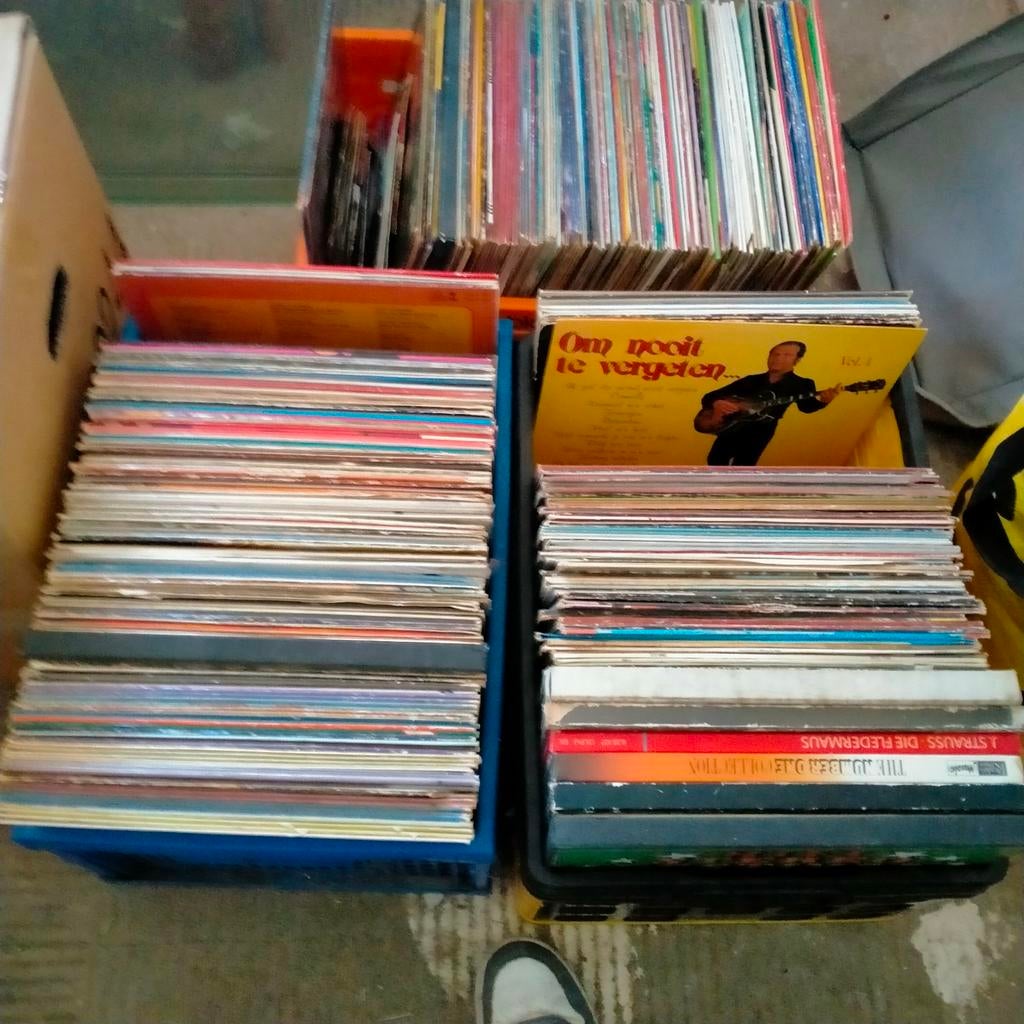 LPs drie kratten, Ophalen of Verzenden, 12 inch