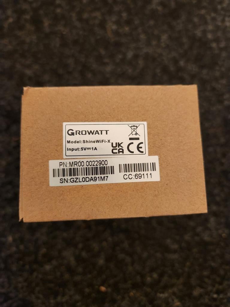 Growatt ShineWiFi-X WiFi dongle – NIEUW –€20 p/st (bulk €15), Ophalen of Verzenden, Nieuw, Overige typen