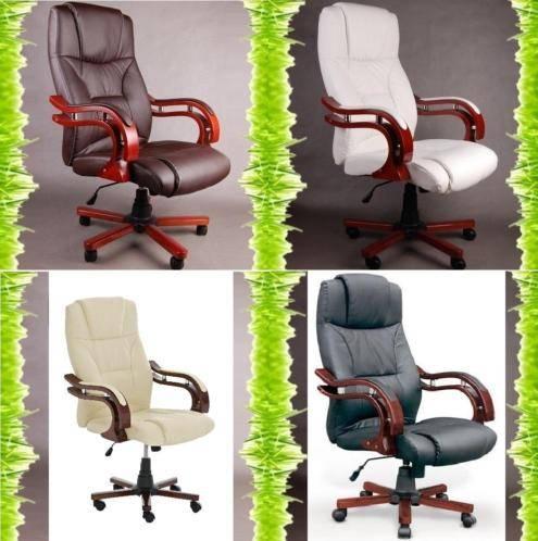 Weekaanbieding! Klassieke Bureaustoel Directiestoel, Ophalen of Verzenden, Nieuw, Zwart
