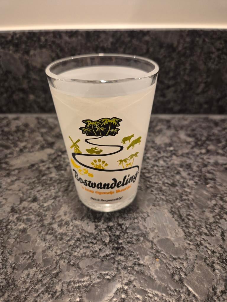 Boswandeling shot- en likeurglas nieuw, Verzamelen, Glas en Borrelglaasjes, Ophalen of Verzenden, Nieuw, Overige typen