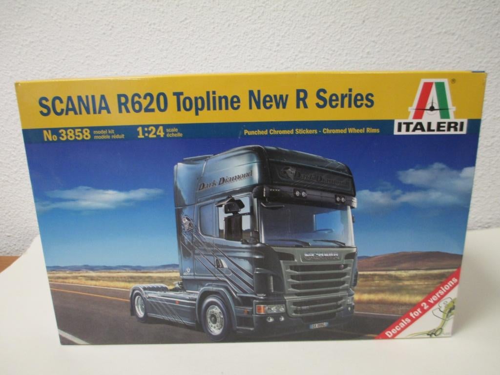 Scania r620 Topline R Series Italeri 1/24, Hobby en Vrije tijd, Italeri, Groter dan 1:32, Nieuw, Ophalen of Verzenden