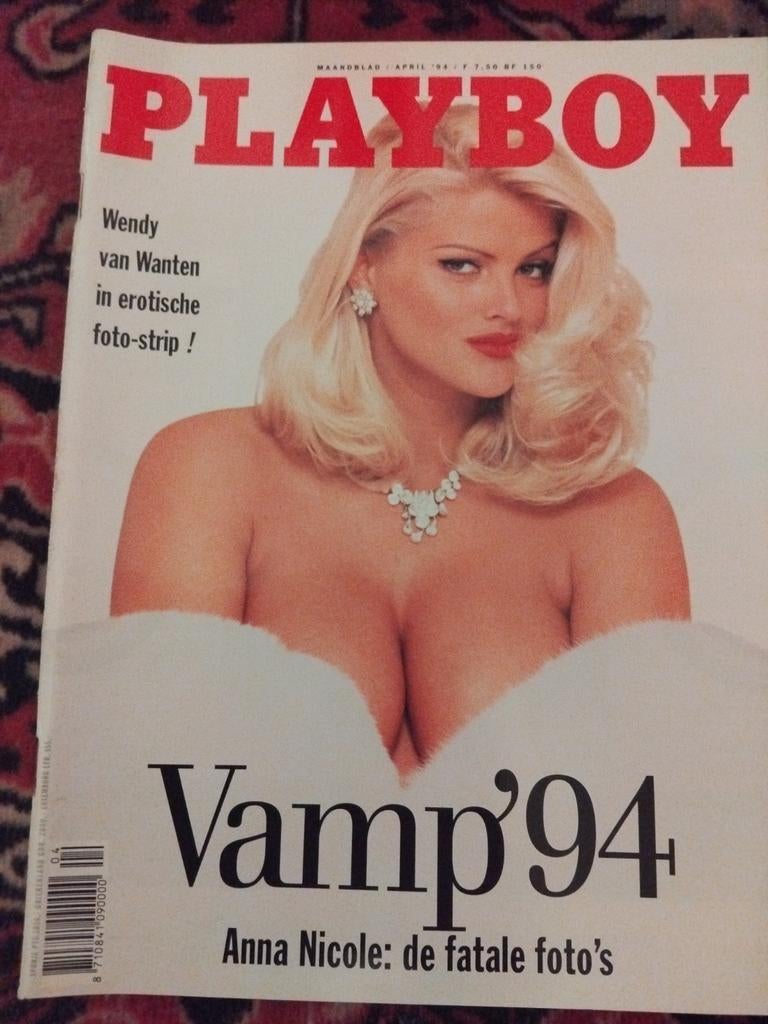Playboy Maandblad April 1994 - Anna Nicole, Ophalen of Verzenden