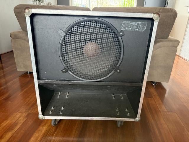 Speakercab 15 inch voor basgitaar (eigen bouw), Ophalen, Gebruikt, Basgitaar, 100 watt of meer