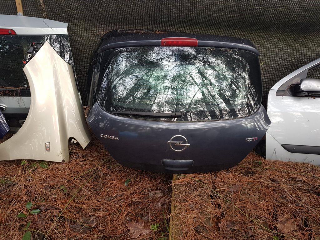 OPEL CORSA D ACHTERKLEP  code z168, Auto-onderdelen, Ophalen of Verzenden, Gebruikt, Achter, Achterklep