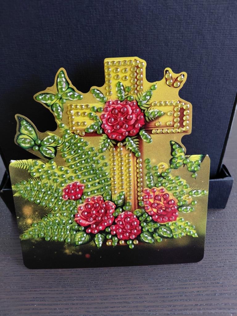 Diamond painting kaart Condoleance, Ophalen