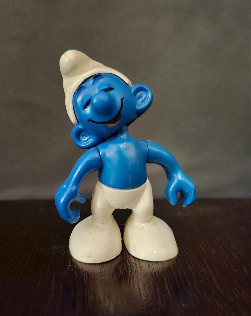 Smurfen Bobblehead - Vintage jaren 70, Verzamelen, Ophalen of Verzenden, Gebruikt, Verschillende Smurfen