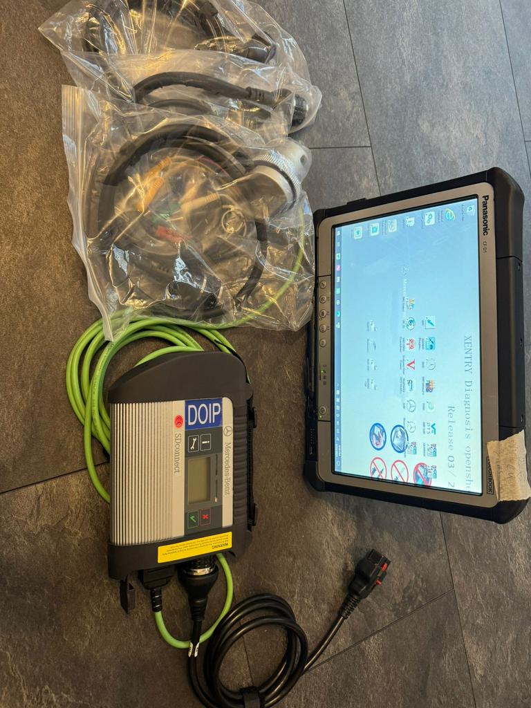 Panasonic Xentry 09/25 Benz diagnose, Ophalen of Verzenden
