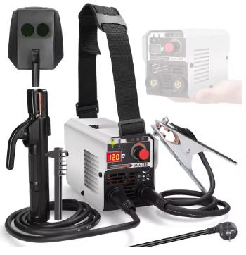 MMA Lasmachine set met DC omvormer 28V gasloos, Doe-het-zelf en Verbouw, Gereedschap | Lasapparaten, Nieuw, Elektroden, Minder dan 150 ampère