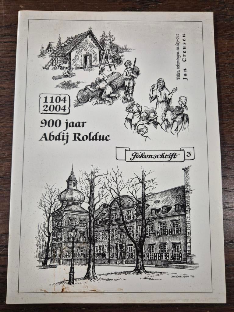 900 jaar Abdij Rolduc - Tekenschrift 3, Boeken, Ophalen of Verzenden, 20e eeuw of later, Zo goed als nieuw, Jan Creusen