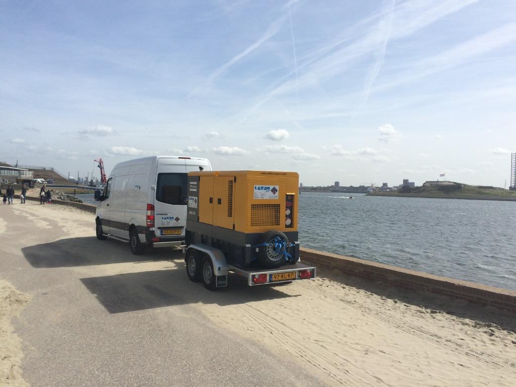 Noodstroom Aggregaat Huren + aansluiten Tijdelijk of vast