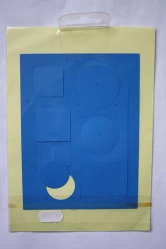 Le Crea Designe Drieluikkaart blauw, Ophalen of Verzenden, Nieuw, Overige thema's, Blanco kaart of Basiskaart