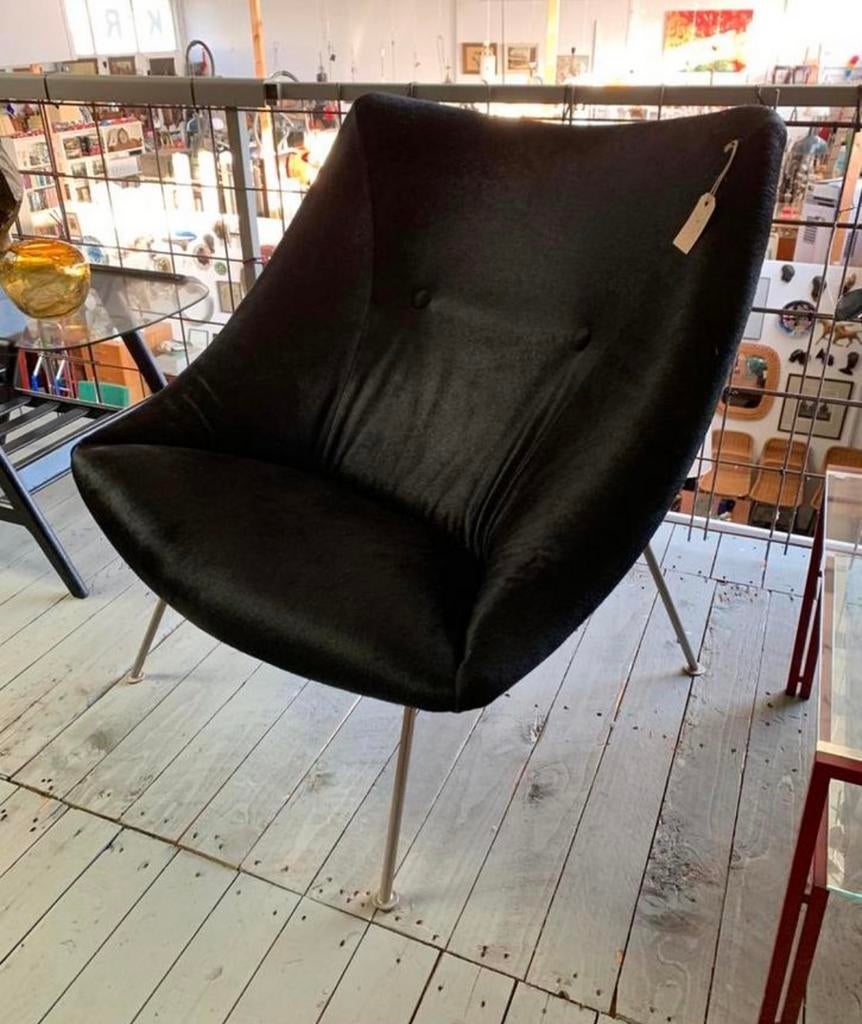 Oyster fauteuil van Pierre Paulin voor Artifort grote model, Ophalen of Verzenden