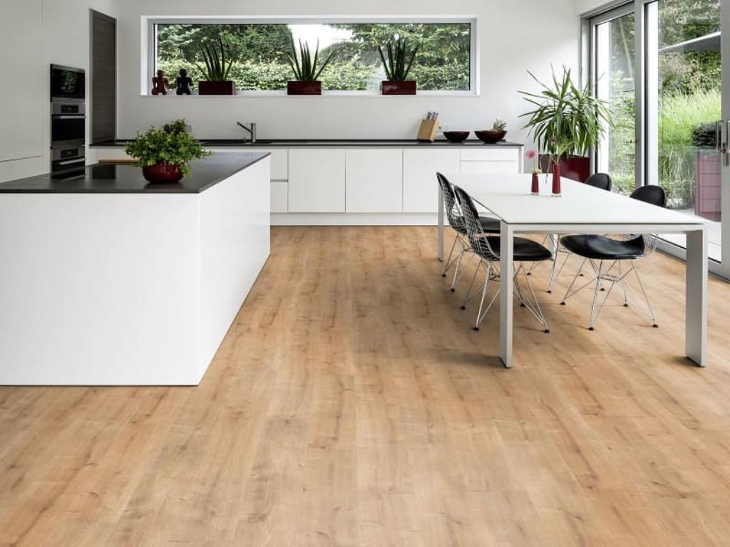 103m2 Waterbestendig laminaat Taylor Oak Natural 42pak=€1750, Bruin, 75 m² of meer, Nieuw, Ophalen of Verzenden