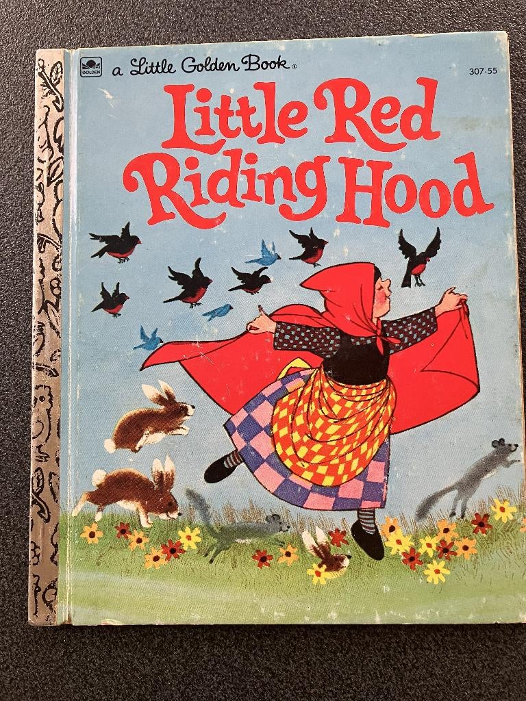 Little Red Riding Hood     Roodkapje    Little Golden Book, Boeken, Eén stripboek, Ophalen of Verzenden, Zo goed als nieuw