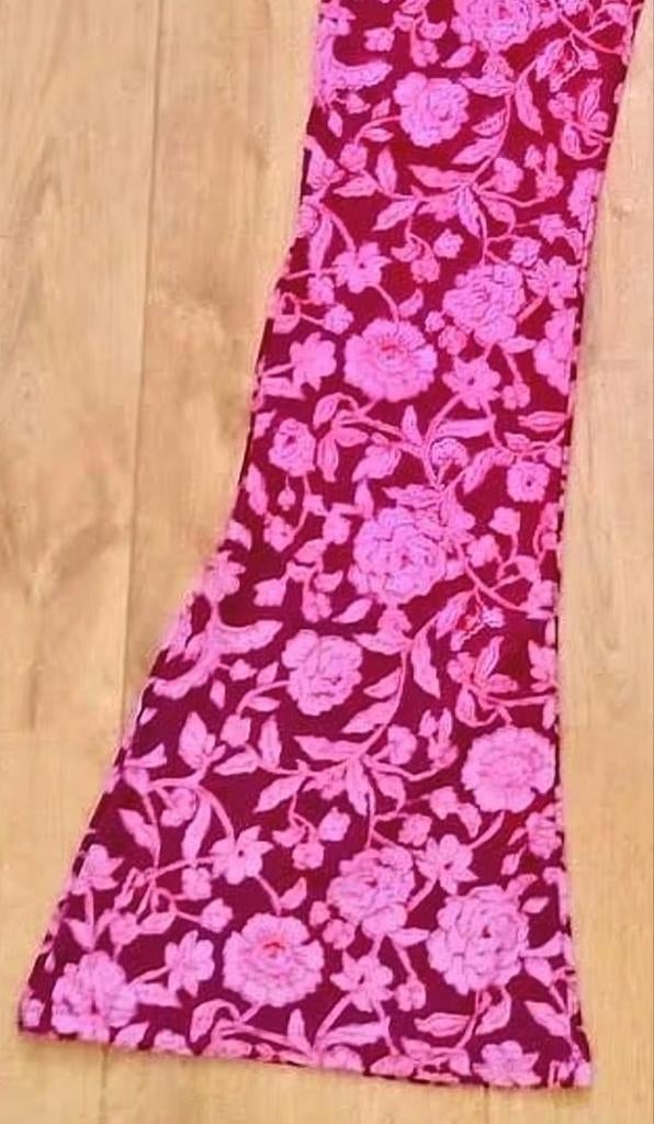 Roze gebloemde bohemian flared broek! (NIEUW!), My Jewellery, Nieuw, Ophalen of Verzenden, Roze