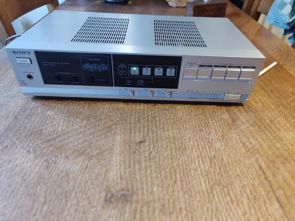 Sony Ta AX205 geïntegreerde versterker, Audio, Tv en Foto, Versterkers en Receivers, Gebruikt, Ophalen of Verzenden, Sony, Minder dan 60 watt