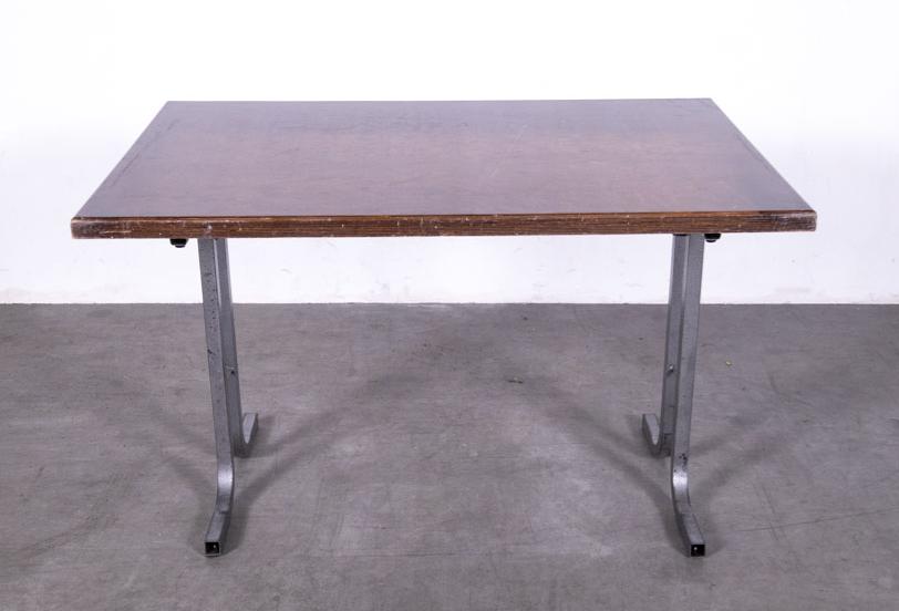Horeca-klaptafel Henk bruin 120x80cm (12 stuks), Huis en Inrichting, Tafels | Eettafels, Gebruikt, 100 tot 150 cm, Vijf personen of meer
