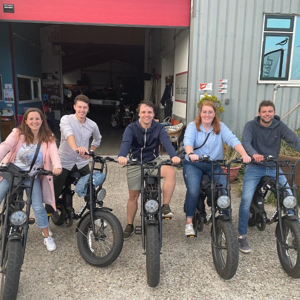 Te huur op Texel: E-choppers, fatbikes en Fiat Topolino, Creatief of Educatief