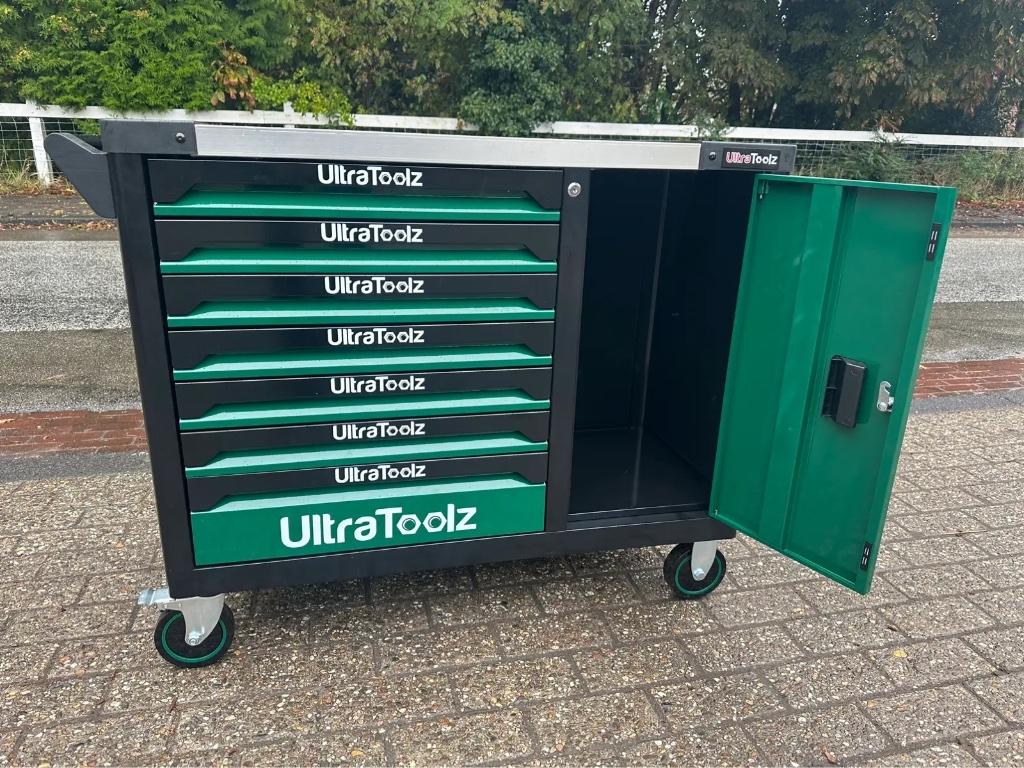 2025 UltraToolz 7/6 jumbo green Gereedschapswagen, Ophalen, Gevuld, Nieuw