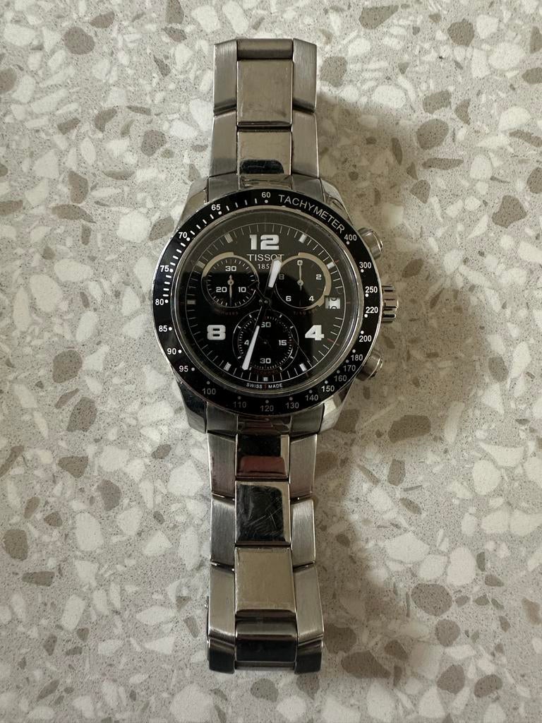 Tissot T039417 V8 Heren Polshorloge, Overige merken, Gebruikt, Staal, Polshorloge