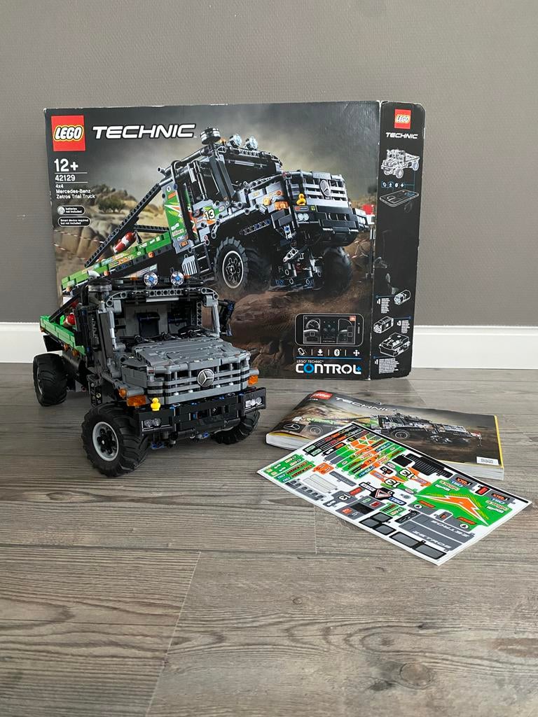 Lego Technic 42129 Mercedes-Benz Zetros - Compleet, Kinderen en Baby's, Speelgoed | Duplo en Lego, Ophalen of Verzenden, Zo goed als nieuw