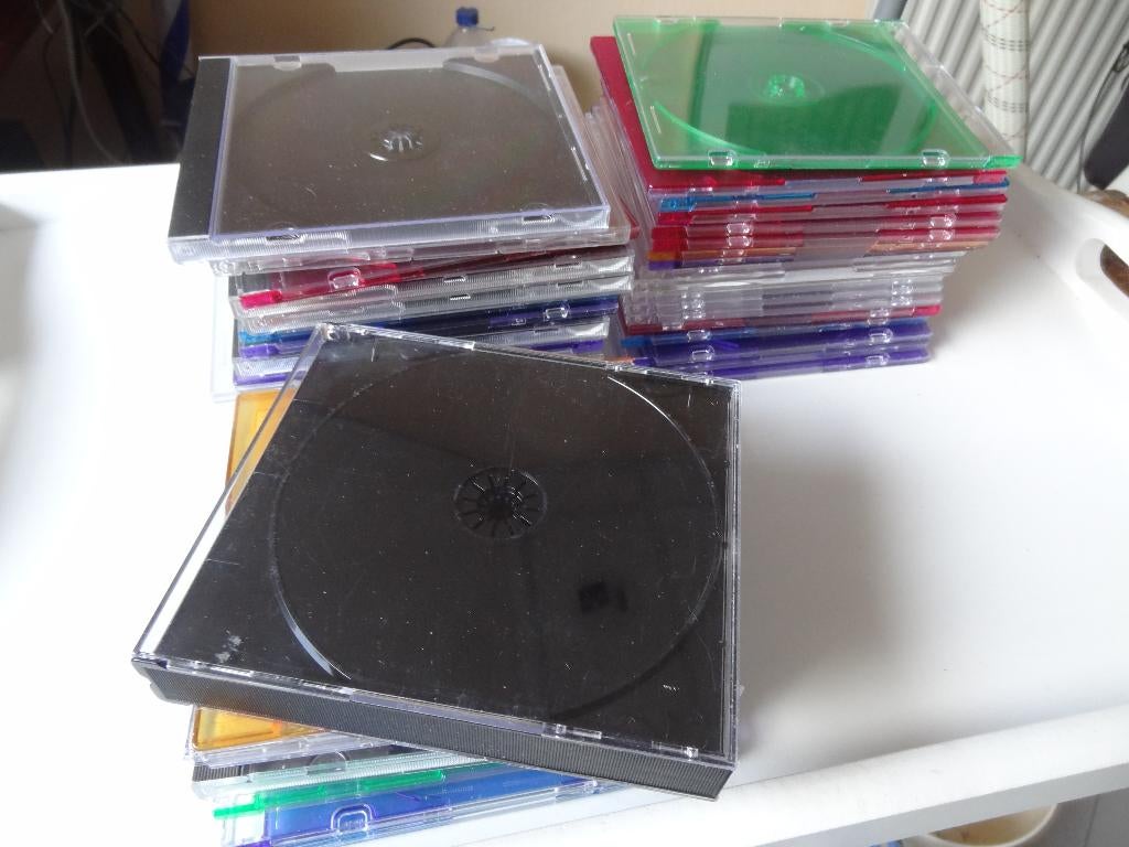 DVD +R en veel lege dvd en cd doosjes, Computers en Software, Beschrijfbare discs, Ophalen, Nieuw, Dvd, Op spindel