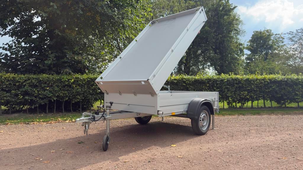 Te huur: Anssems GT 750 aanhanger + Thule fietsendragers, Caravans en Kamperen