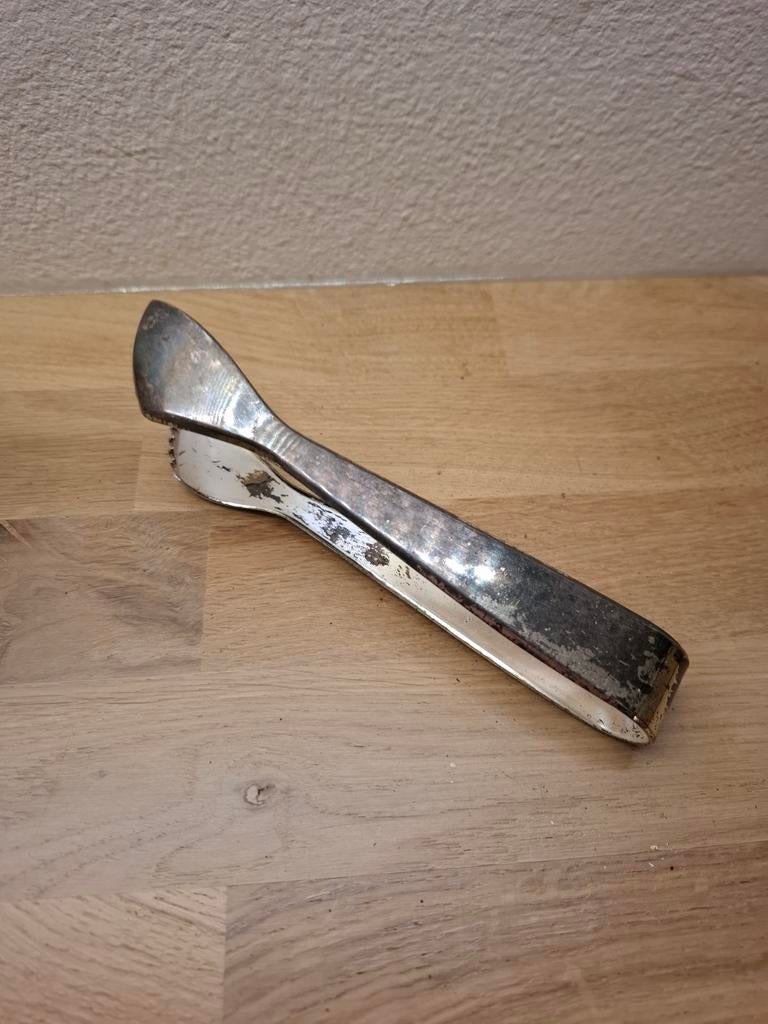 Suikertang verzilverd., Antiek en Kunst, Antiek | Goud en Zilver, Ophalen of Verzenden
