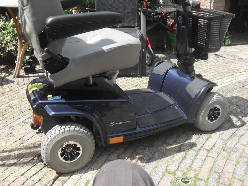 scootmobiel, Ophalen, Gebruikt