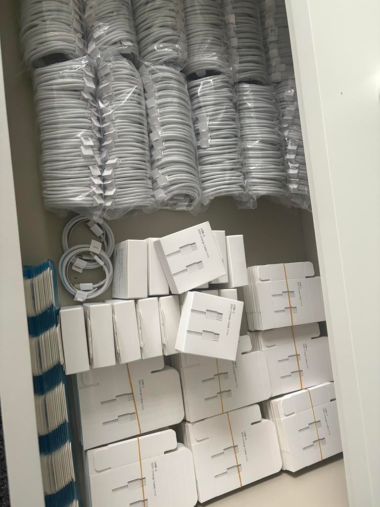 Partij iphone opladers!!, Ophalen of Verzenden, Zwart, 64 GB