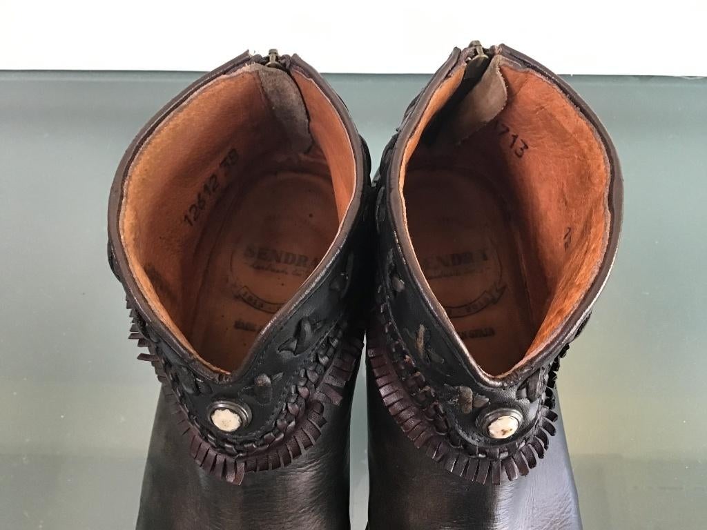 Sendra 38 bohemian bruine boots | Gratis verzenden, Sendra, Bruin, Verzenden, Lage of Enkellaarzen