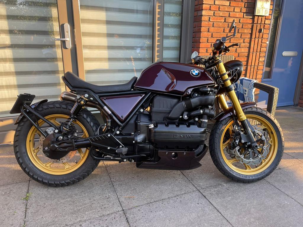 Unieke BMW K100 Cafe Racer/Scrambler, Motoren, Motoren | BMW, Particulier, Ophalen
