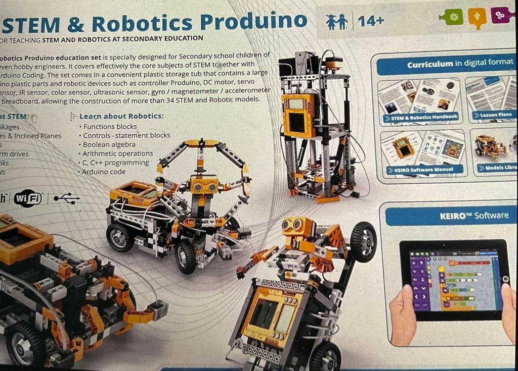 Stem&robotics set e40, Spelcomputers en Games, Games | Overige, 1 speler, Ophalen of Verzenden, Zo goed als nieuw, Strategie en Constructie