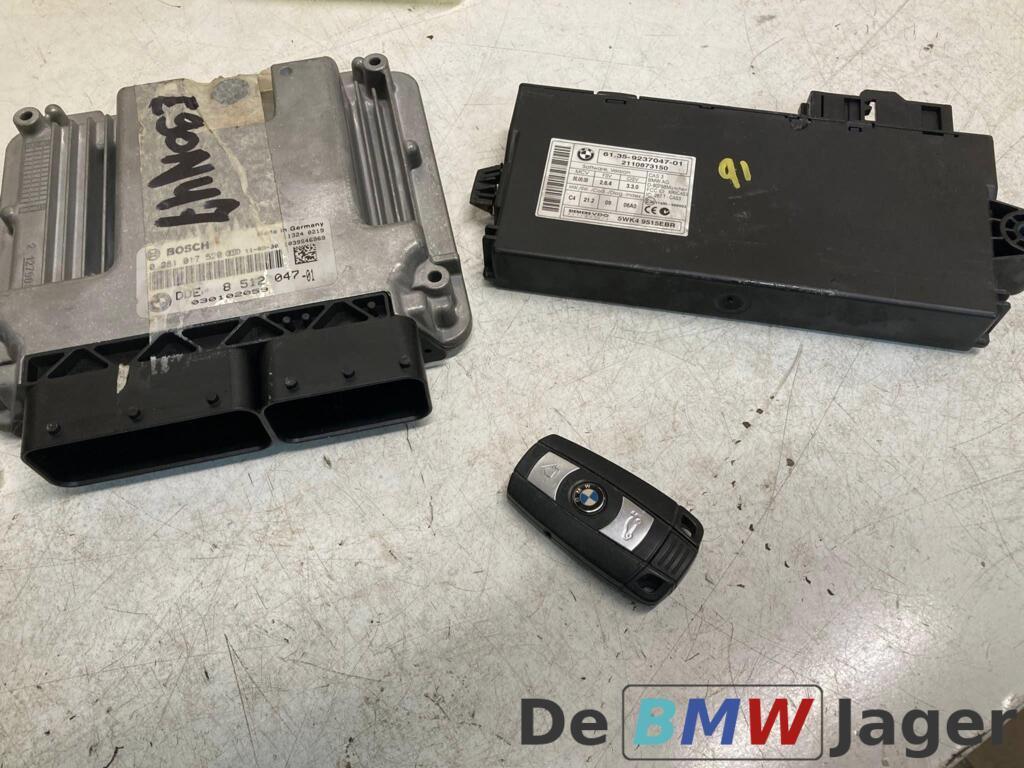 DDE module +CAS 3 + sleutel n47n BMW E9x LCI 8512047, Gebruikt, Ophalen of Verzenden, BMW, BMW