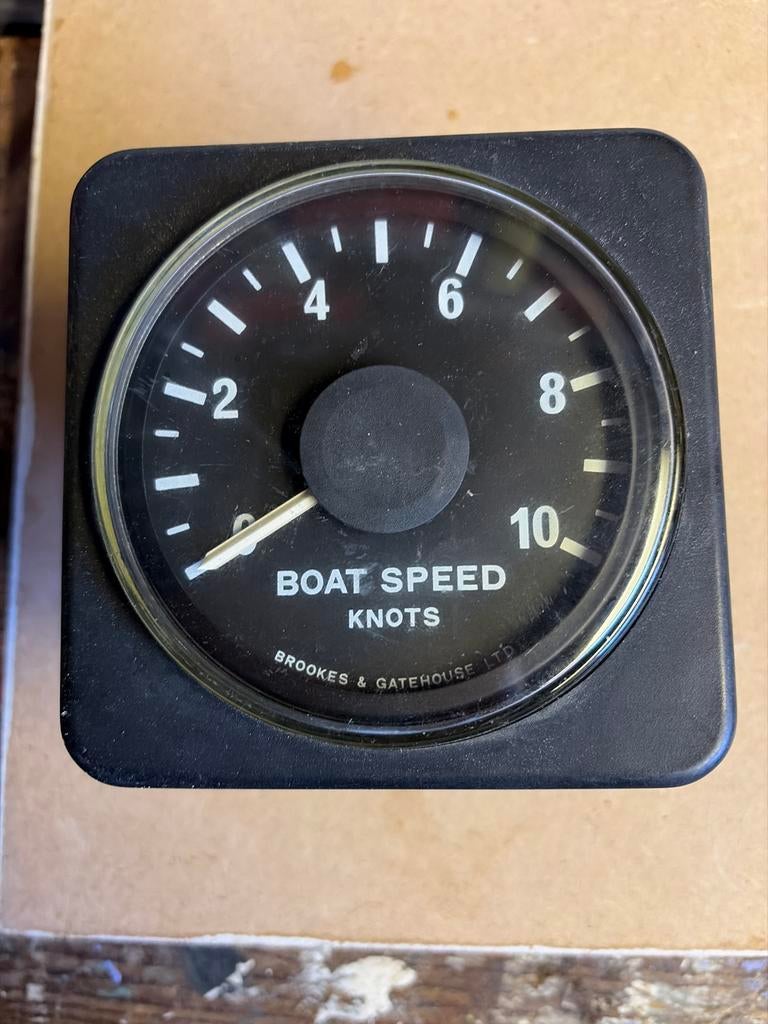 B&G Brookes & Gatehouse Boat Speed Meter, Watersport en Boten, Ophalen, Gebruikt, Gps of Kompas